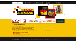 Desktop Screenshot of lebouquetallemand.com